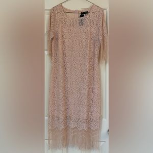 Pink Lace “Flapper” Style Dress-Medium